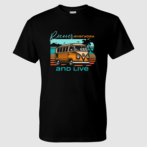 T-shirt Design by sam_reef for Recover Everyday and Live  | Design: #33213795