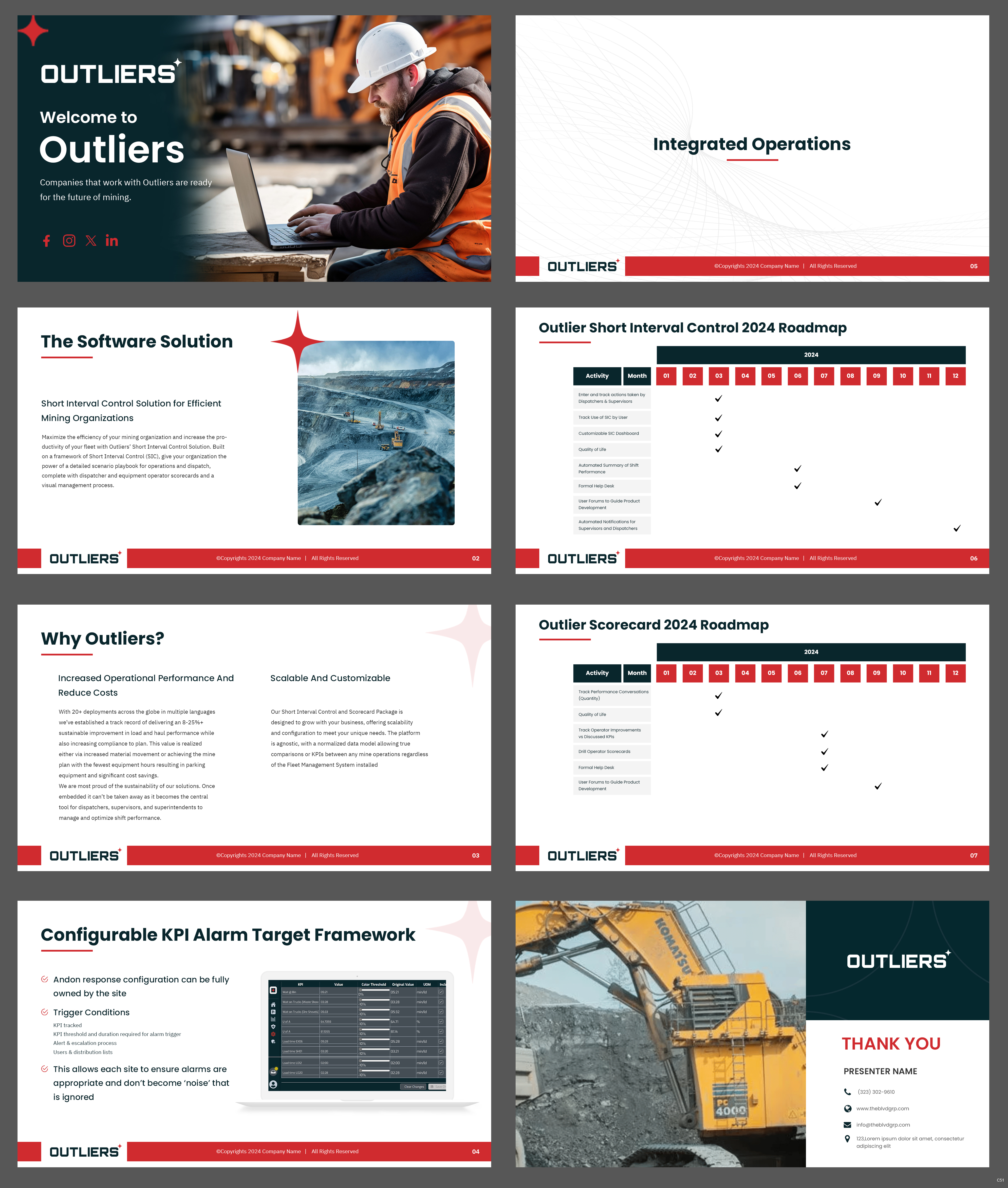 PowerPoint Design by pb for Outliers Mining Solutions | Design #33208846