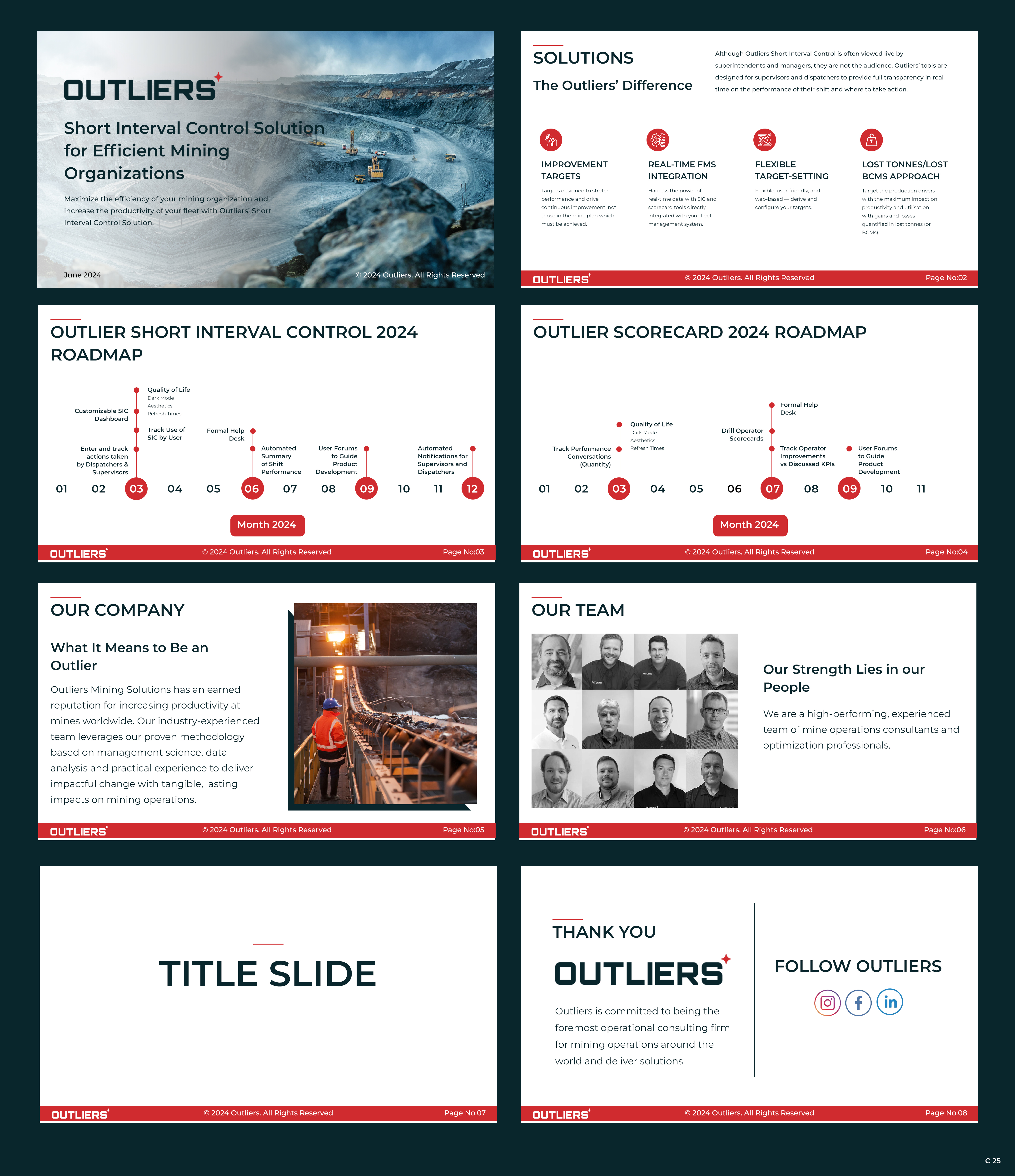 PowerPoint Design by pb for Outliers Mining Solutions | Design #33208848