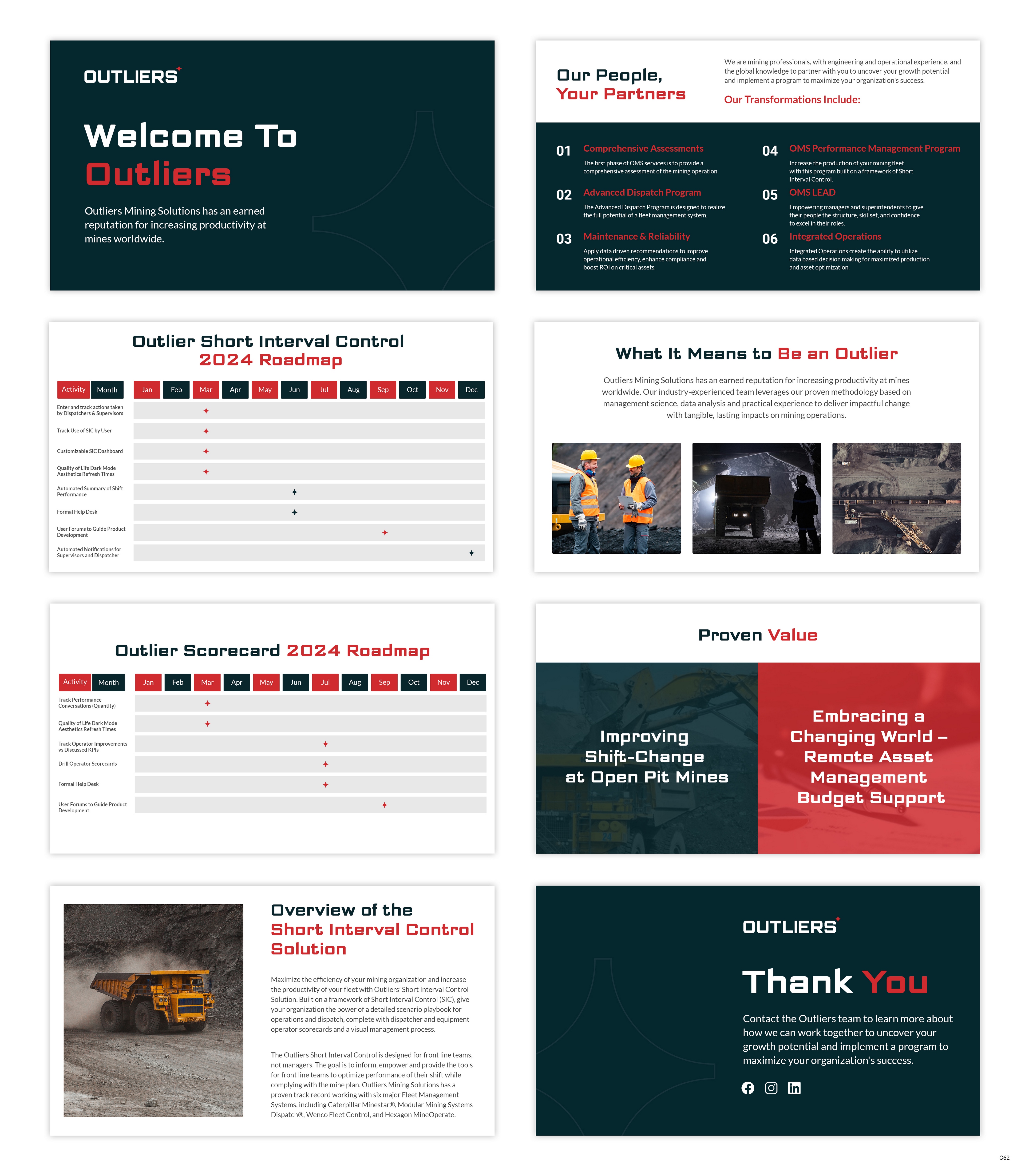 PowerPoint Design by pb for Outliers Mining Solutions | Design #33208859