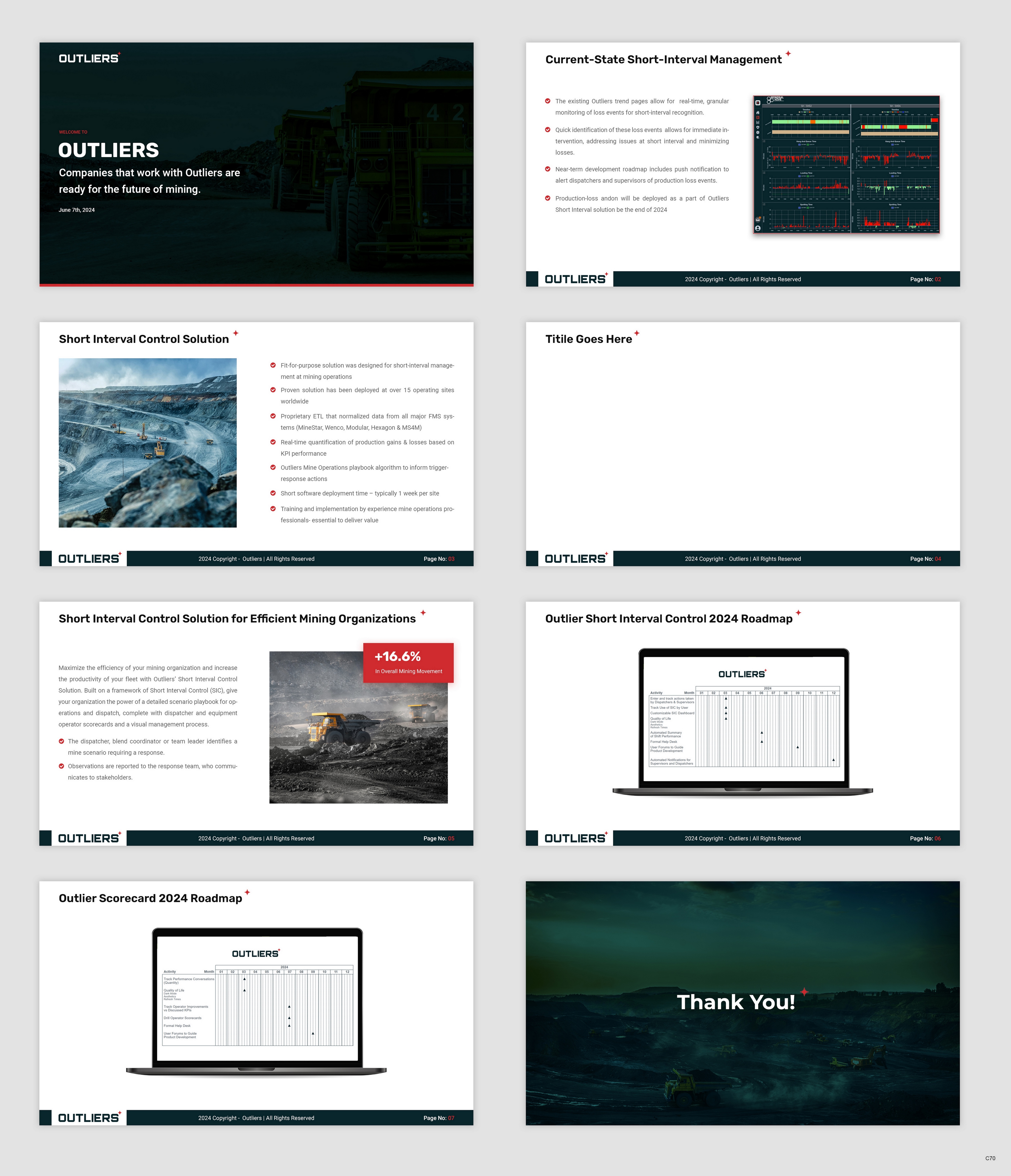 PowerPoint Design by pb for Outliers Mining Solutions | Design #33208861