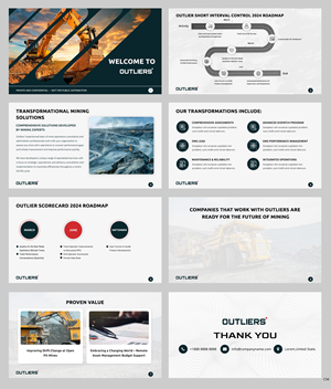 PowerPoint Design by pb for Outliers Mining Solutions | Design: #33214078