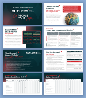 PowerPoint Design by Graphic Guy for Outliers Mining Solutions | Design #33213421