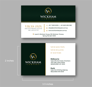 Business Card Design by erikdesign