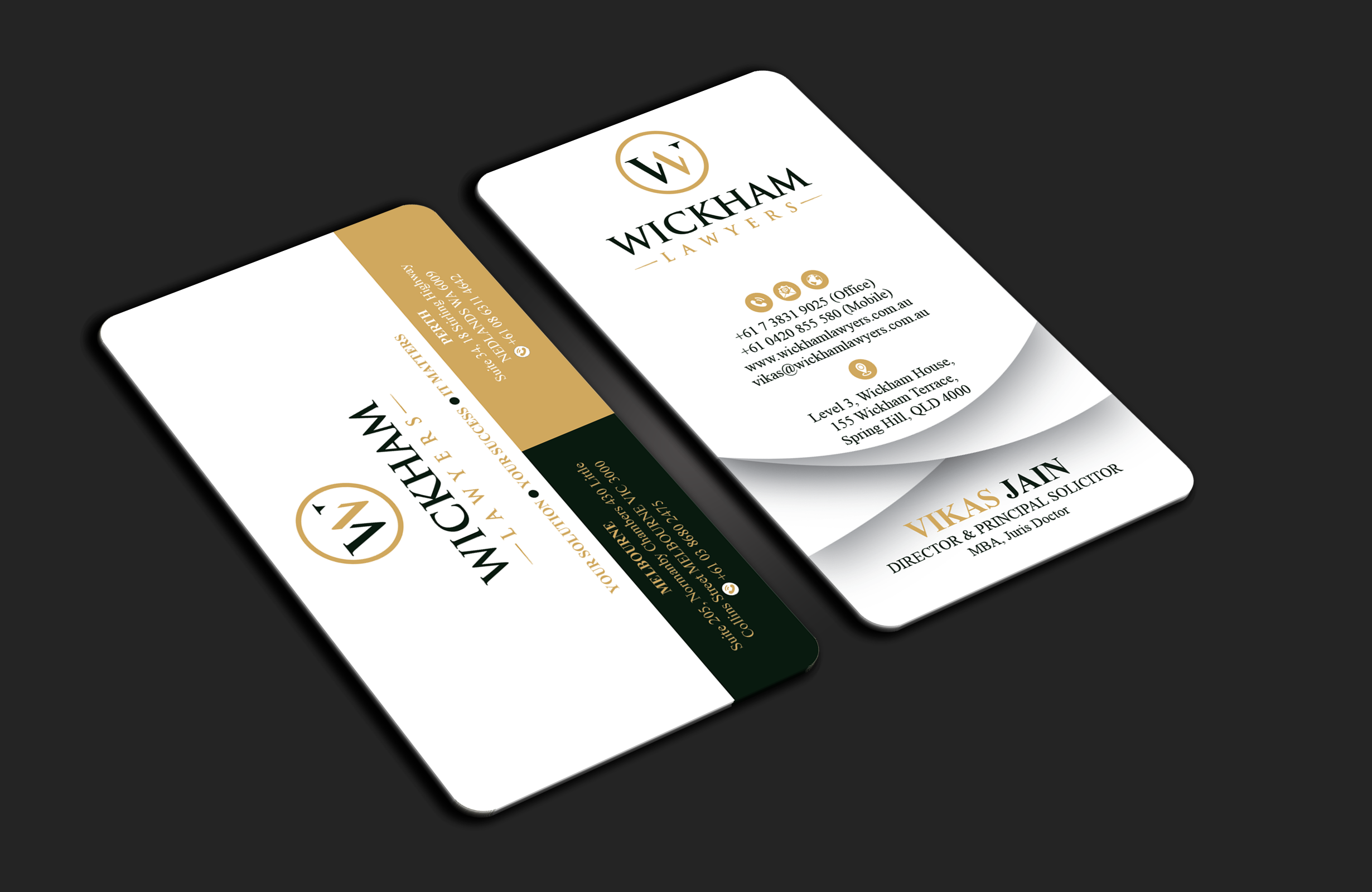 Business Card Design by DesignerShahadat for this project | Design #33200408