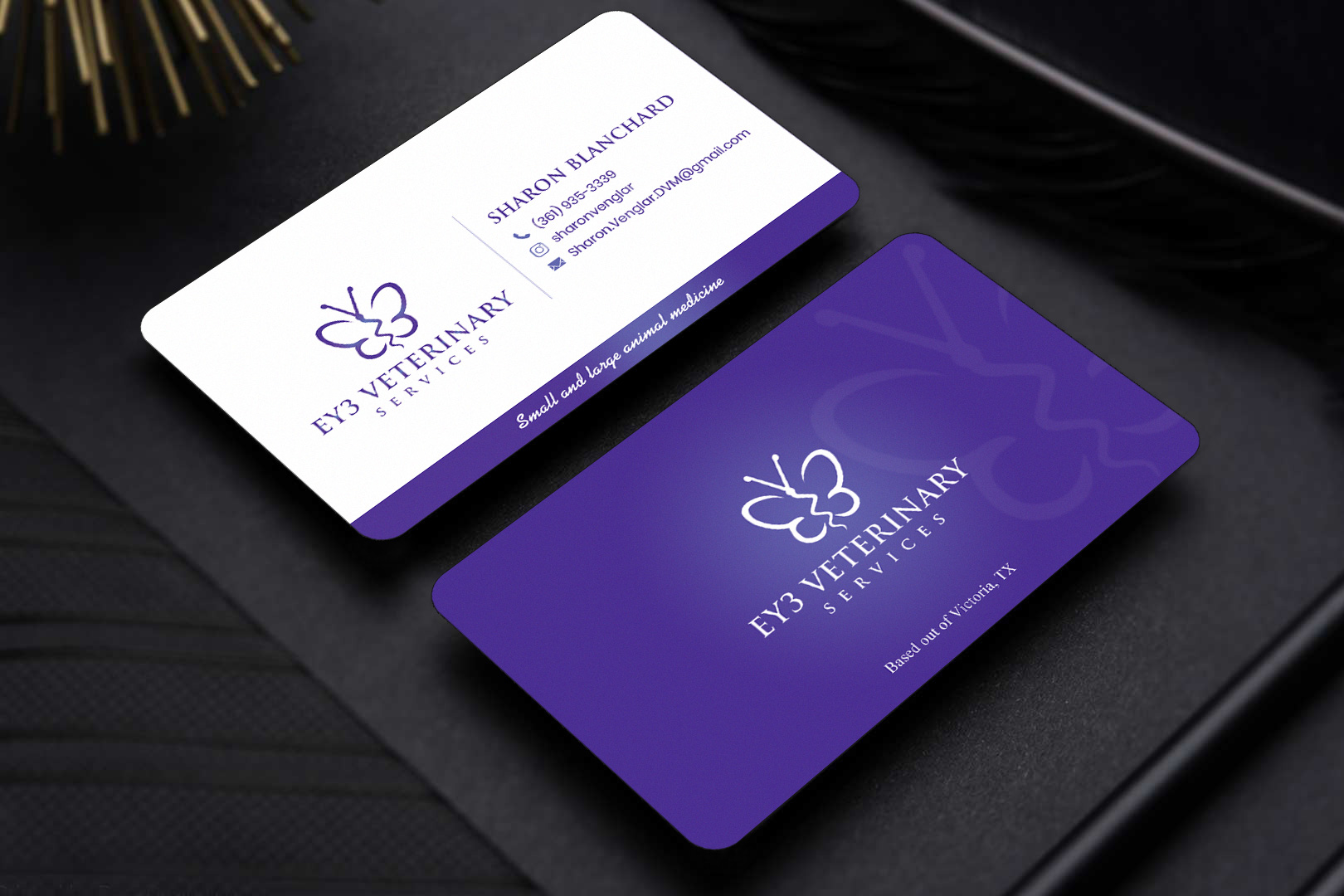 Design de Carte de Visite par Sandaruwan pour EY3 Veterinary Services | Design #33200206