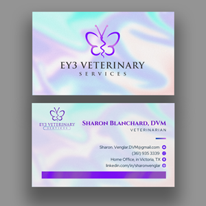 Business Card Design by AP Creatives for EY3 Veterinary Services | Design: #33197197