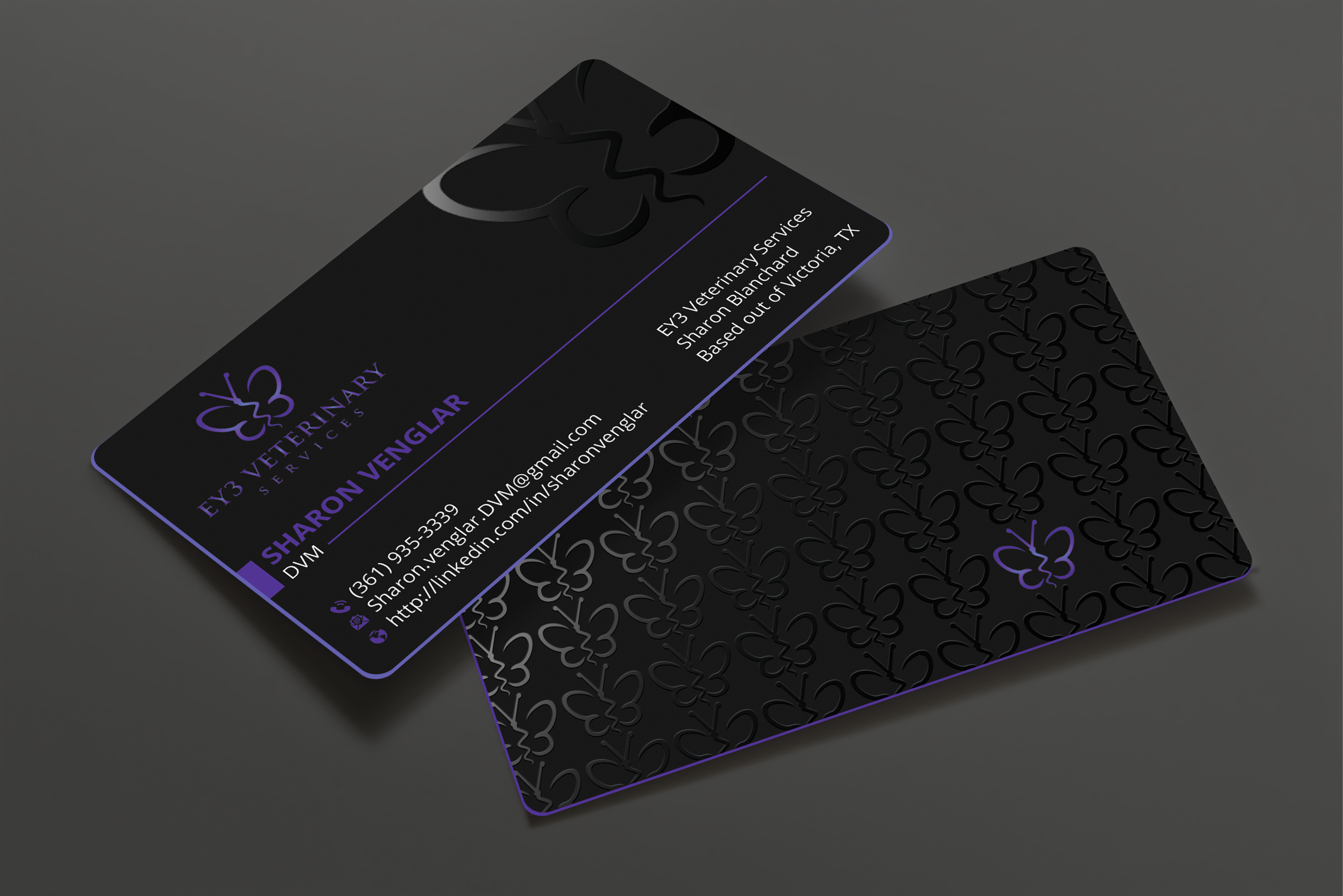 Diseño de Tarjeta de Presentación por Expert Bappy para EY3 Veterinary Services | Diseño #33196258