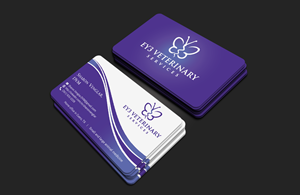 Business Card Design by DesignerShahadat for EY3 Veterinary Services | Design: #33199705