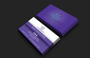 Business Card Design by DesignerShahadat for EY3 Veterinary Services | Design: #33200064