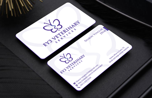 Business Card Design by DesignerShahadat for EY3 Veterinary Services | Design: #33200065