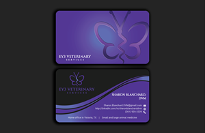 Business Card Design by DesignerShahadat for EY3 Veterinary Services | Design: #33251247