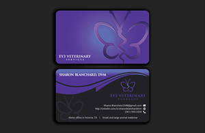 Business Card Design by DesignerShahadat for EY3 Veterinary Services | Design: #33251288