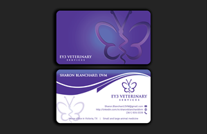 Business Card Design by DesignerShahadat for EY3 Veterinary Services | Design: #33251289