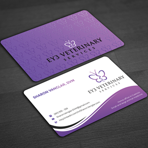 Visitenkarten-Design von Innovative Graphix für EY3 Veterinary Services | Design: #33198926