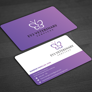 Design de Carte de Visite par Innovative Graphix pour EY3 Veterinary Services | Design : #33199102
