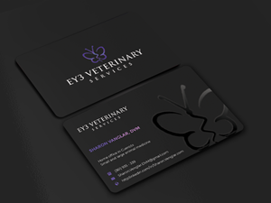 Design de Carte de Visite par Innovative Graphix pour EY3 Veterinary Services | Design : #33226983