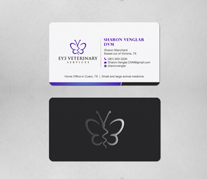 Business Card Design by Brand aid for EY3 Veterinary Services | Design: #33198078