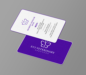 Business Card Design by Brand aid for EY3 Veterinary Services | Design: #33198097