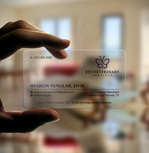 Business Card Design by Brand aid for EY3 Veterinary Services | Design: #33198110