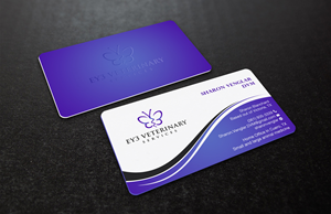 Business Card Design by Brand aid for EY3 Veterinary Services | Design: #33198113
