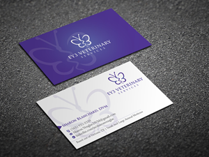Business Card Design by Magic of Art for EY3 Veterinary Services | Design #33196800