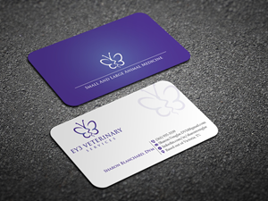 Design de Carte de Visite par Magic of Art pour EY3 Veterinary Services | Design : #33196802