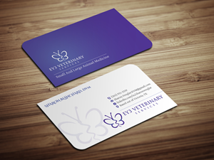 Design de Carte de Visite par Magic of Art pour EY3 Veterinary Services | Design : #33197383