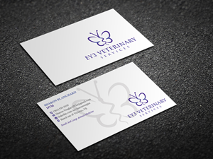 Design de Carte de Visite par Magic of Art pour EY3 Veterinary Services | Design : #33197385