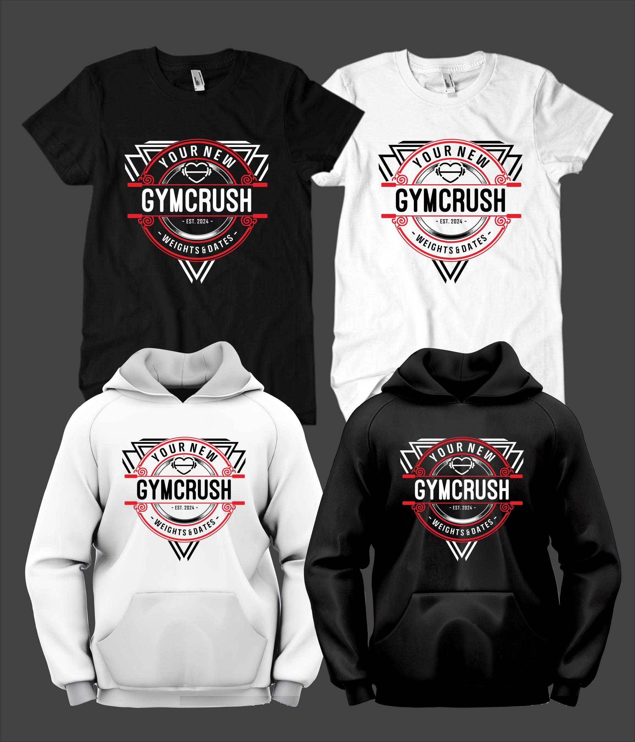 Design de T-shirt par Rheanza pour GymCrush | Design #33204578