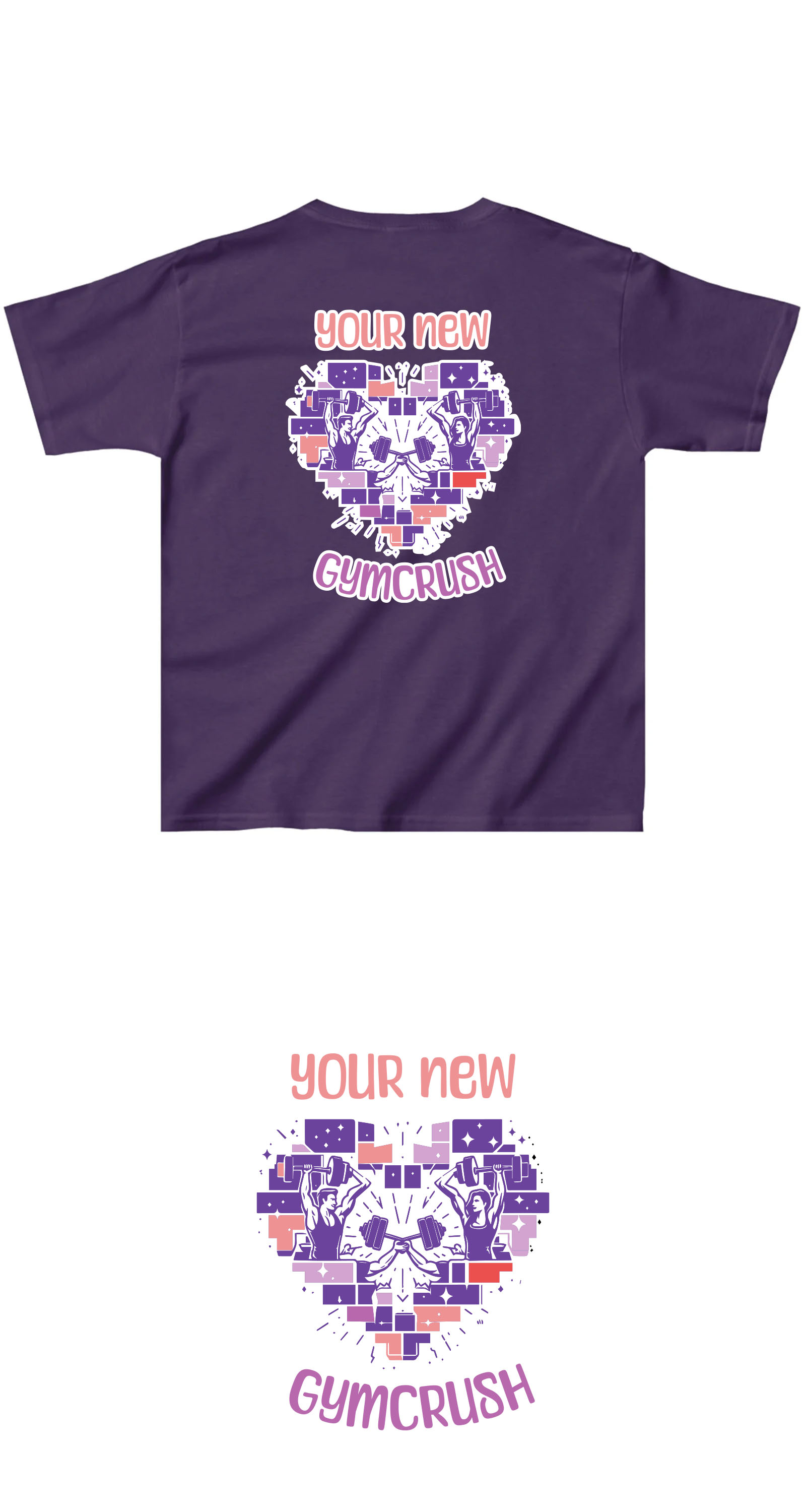 Diseño de Camiseta por vramar.roy para GymCrush | Diseño #33213558