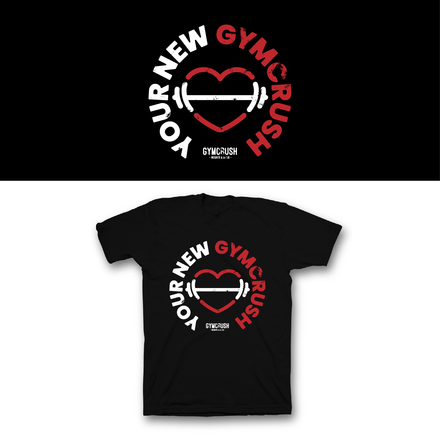 Diseño de Camiseta por saka.aleksandar para GymCrush | Diseño #33213592