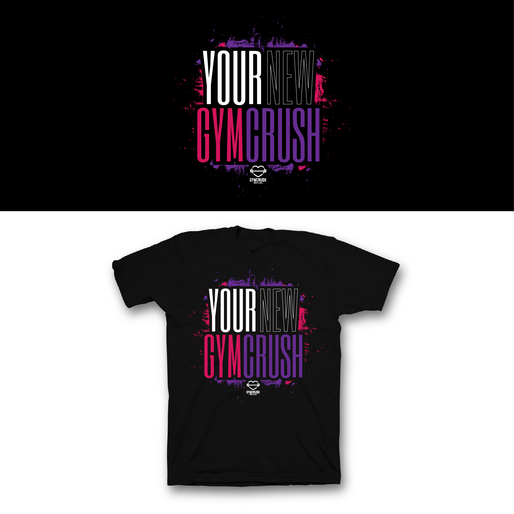 T-Shirt-Design von saka.aleksandar für GymCrush | Design #33235976