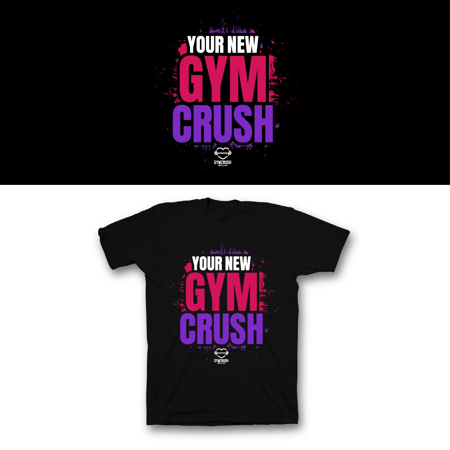 Design de T-shirt par saka.aleksandar pour GymCrush | Design #33235978