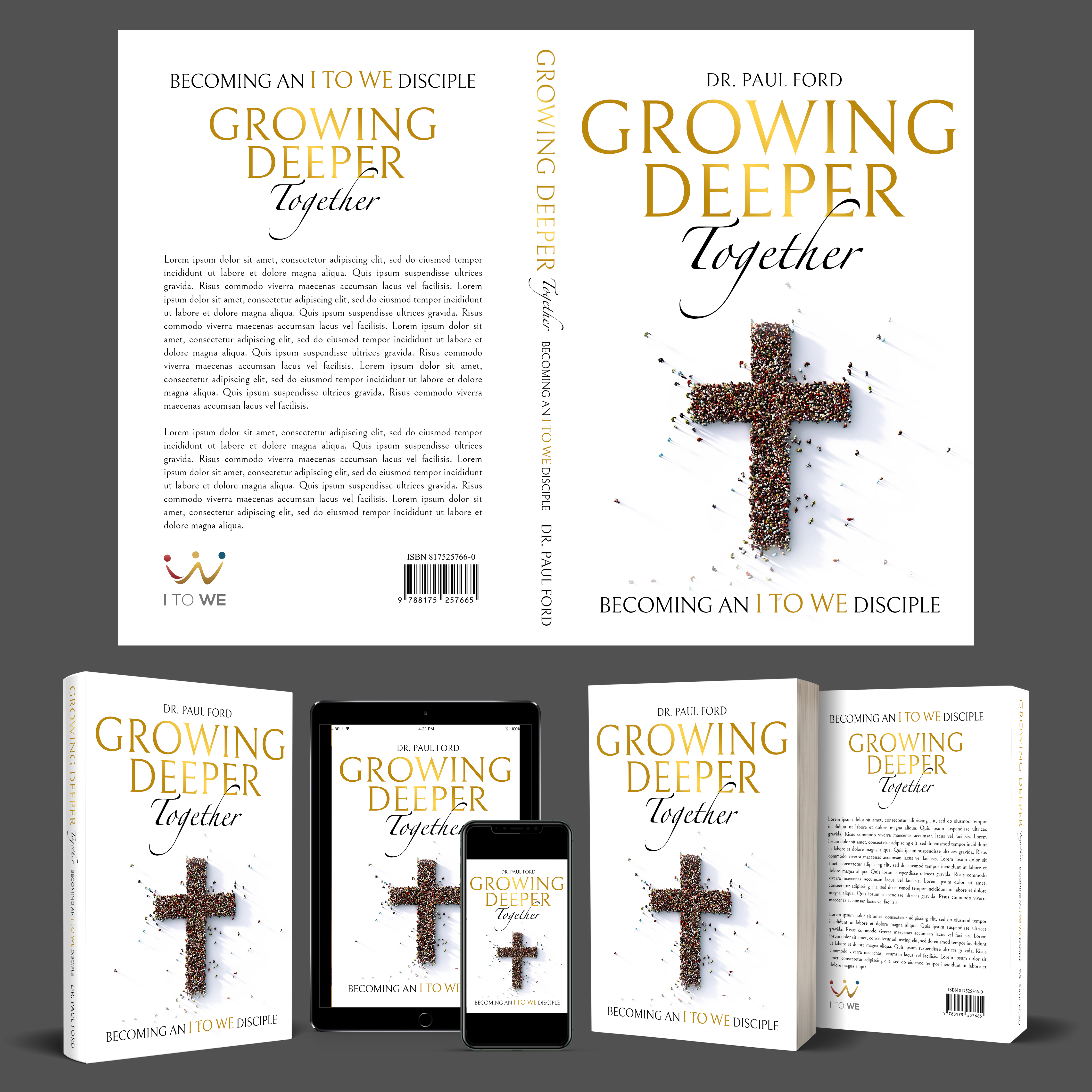 Book Cover Design by aj for I to We | Design #33224705