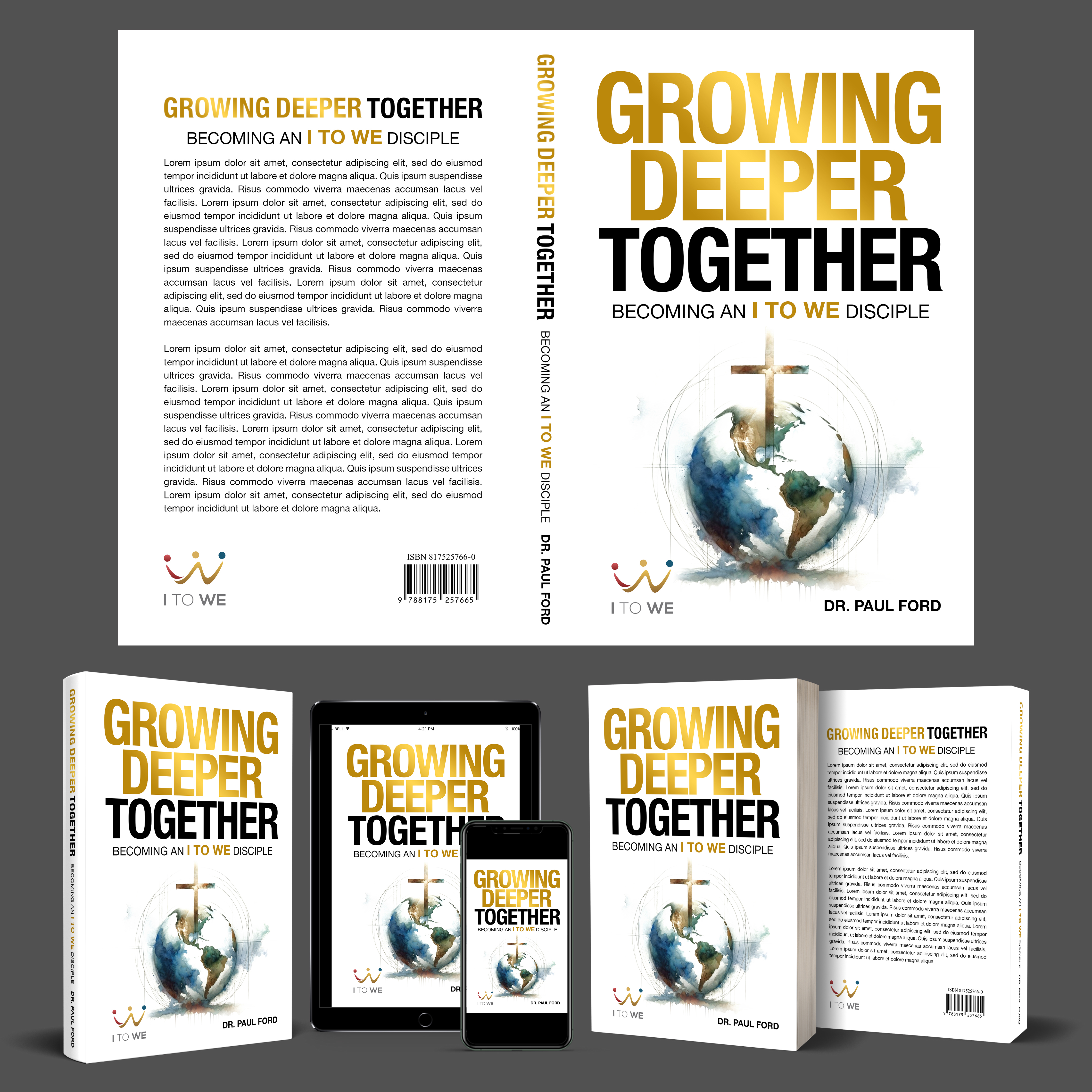 Book Cover Design by aj for I to We | Design #33224706