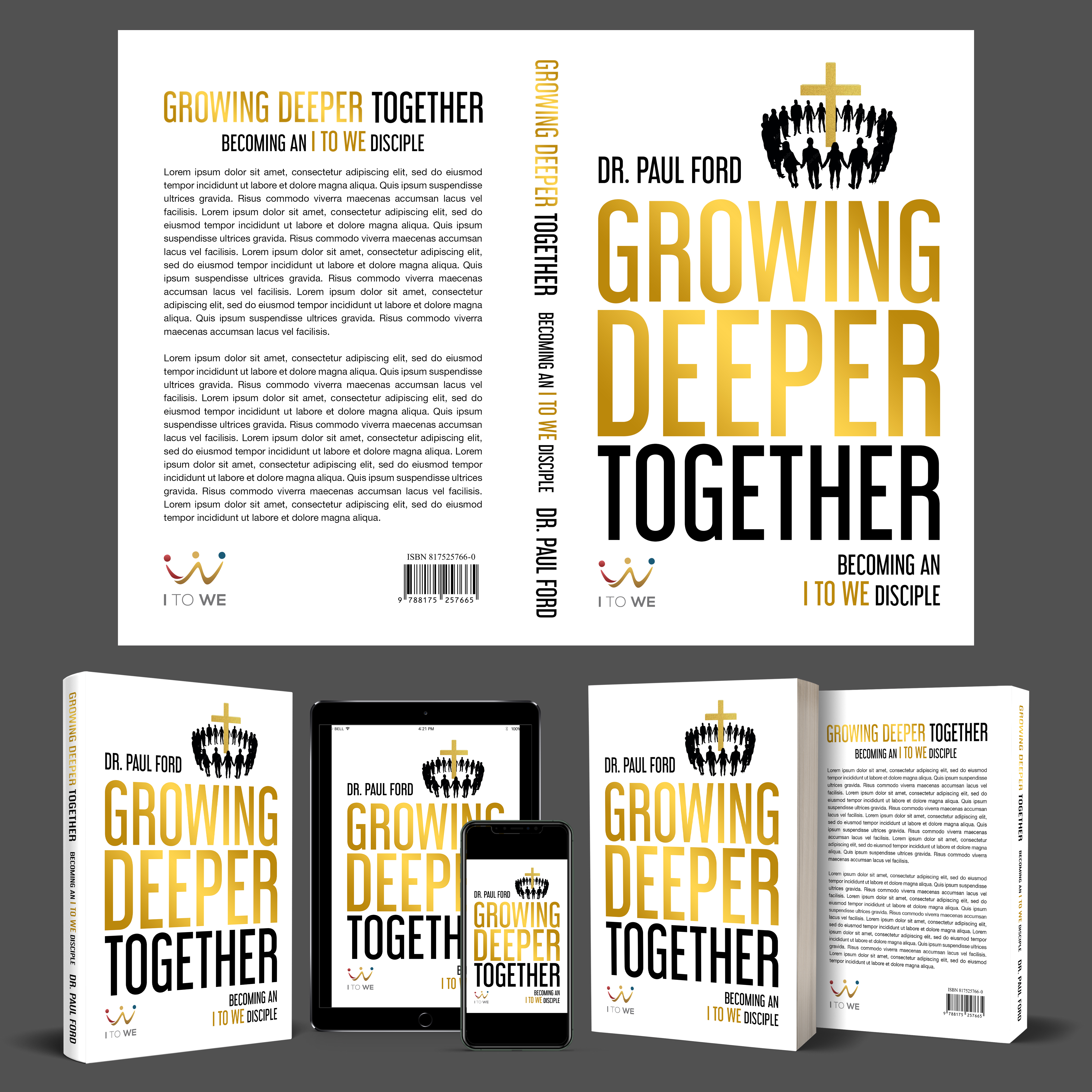 Book Cover Design by aj for I to We | Design #33224708