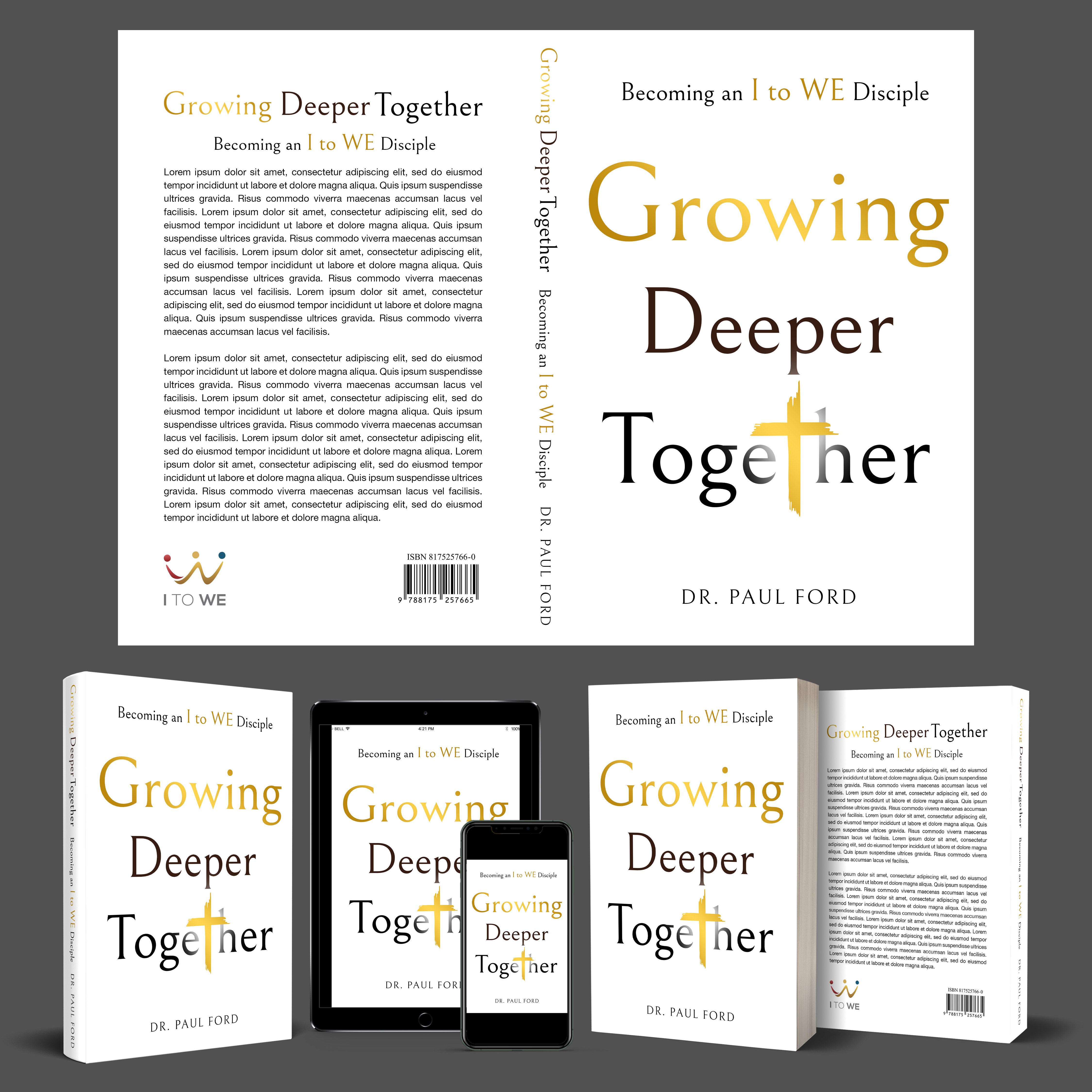 Buchumschlag Design von aj für I to We | Design #33224709