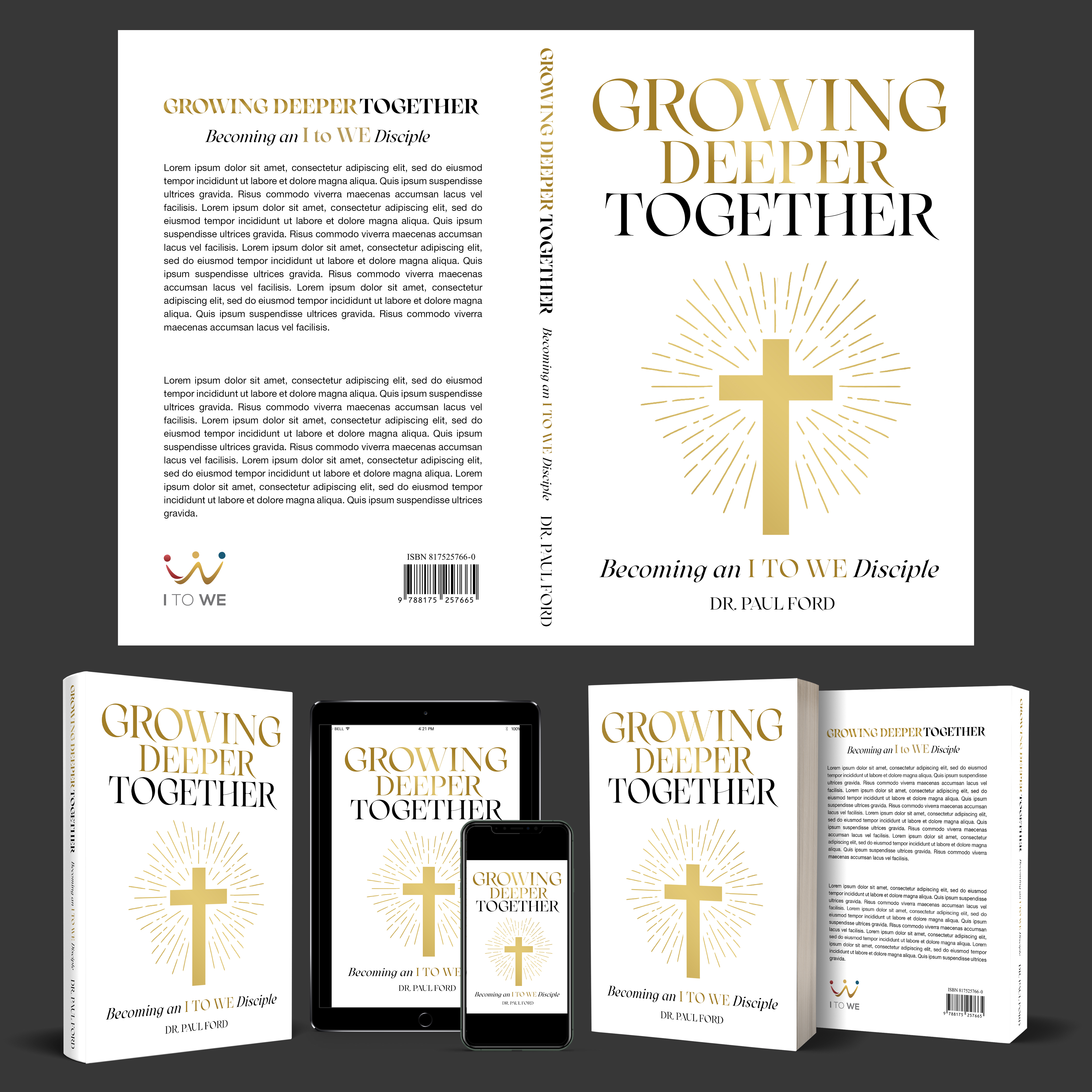 Buchumschlag Design von aj für I to We | Design #33233737