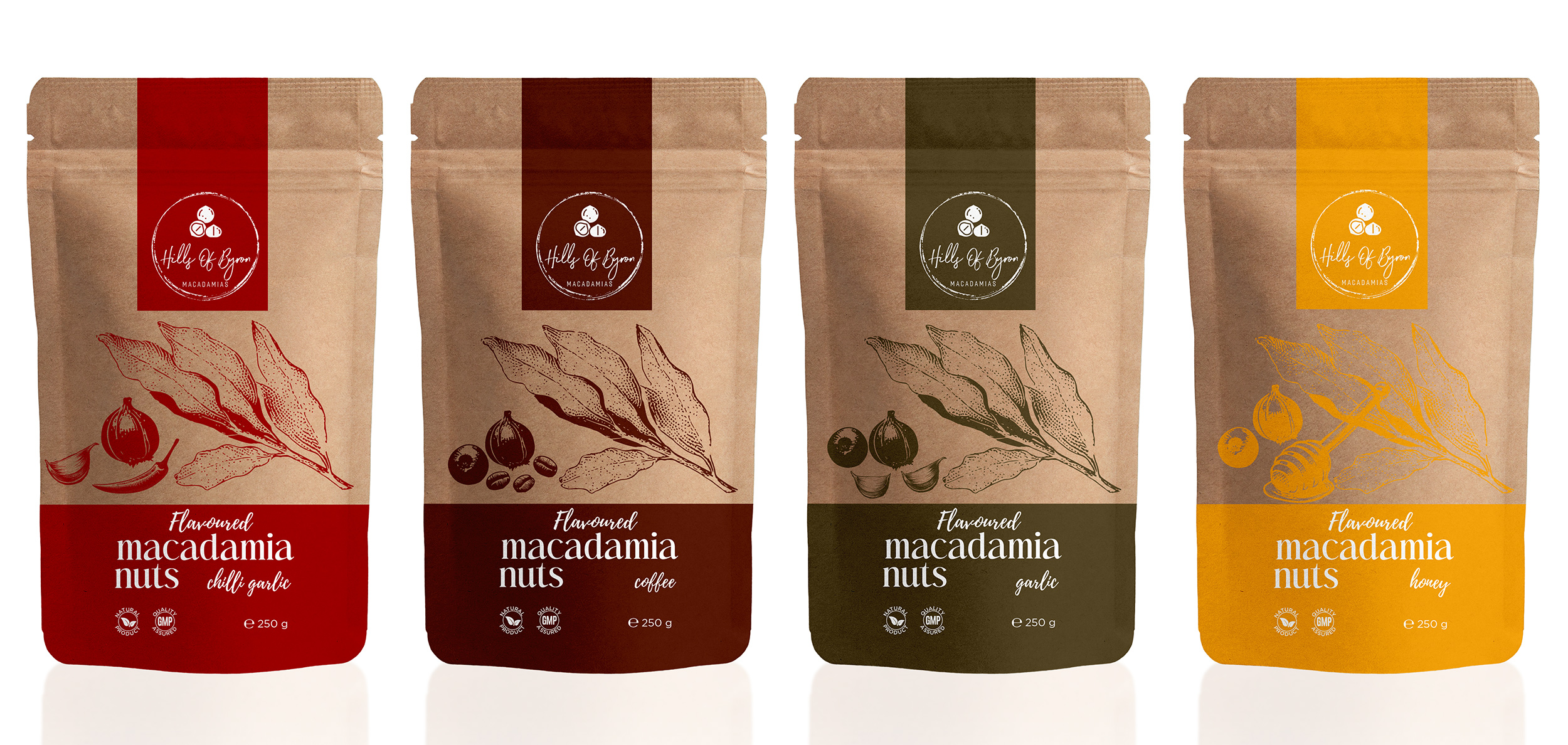 Packaging Design by Sergio Coelho for Hills of Byron | Design #33218717