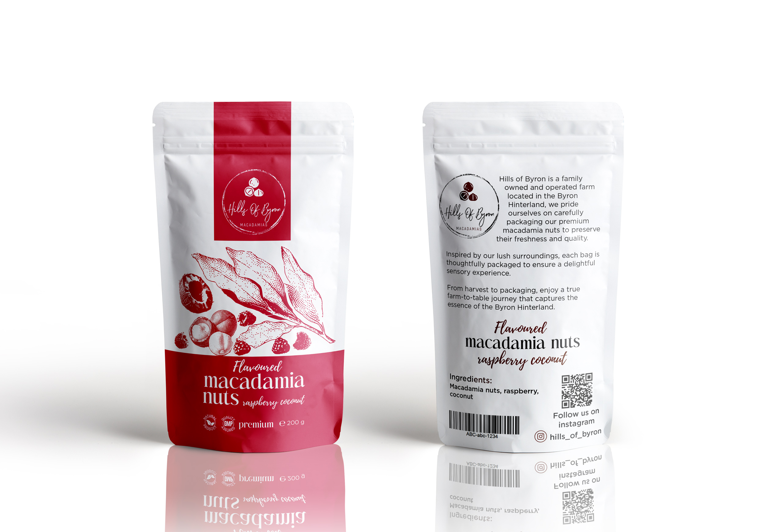 Packaging Design by Sergio Coelho for Hills of Byron | Design #33274688