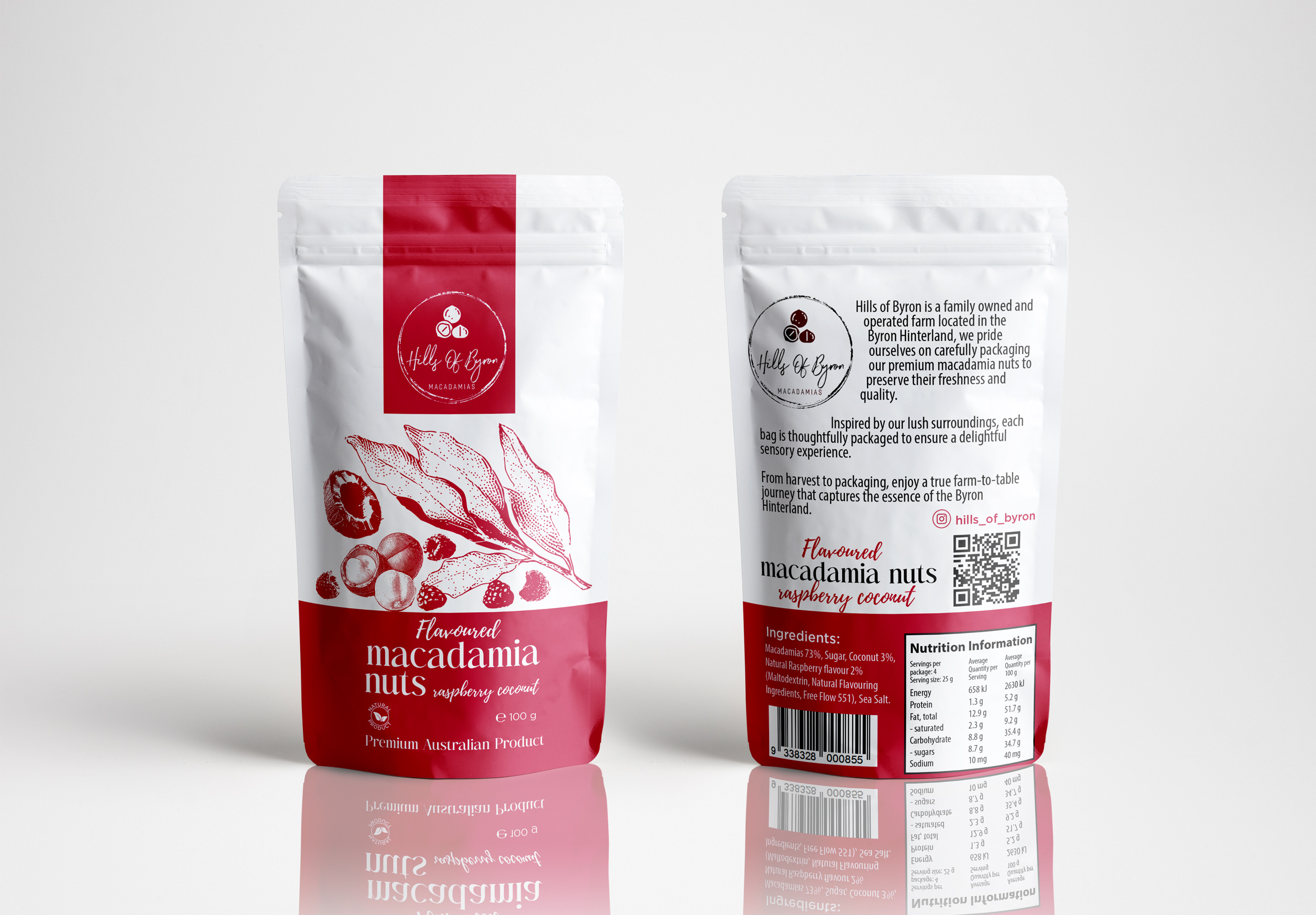 Packaging Design by Sergio Coelho for Hills of Byron | Design #33293536