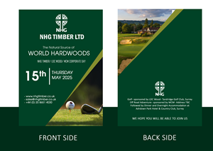 Einladungs-Design von Deen's Art für NHG Timber Ltd | Design: #33214736