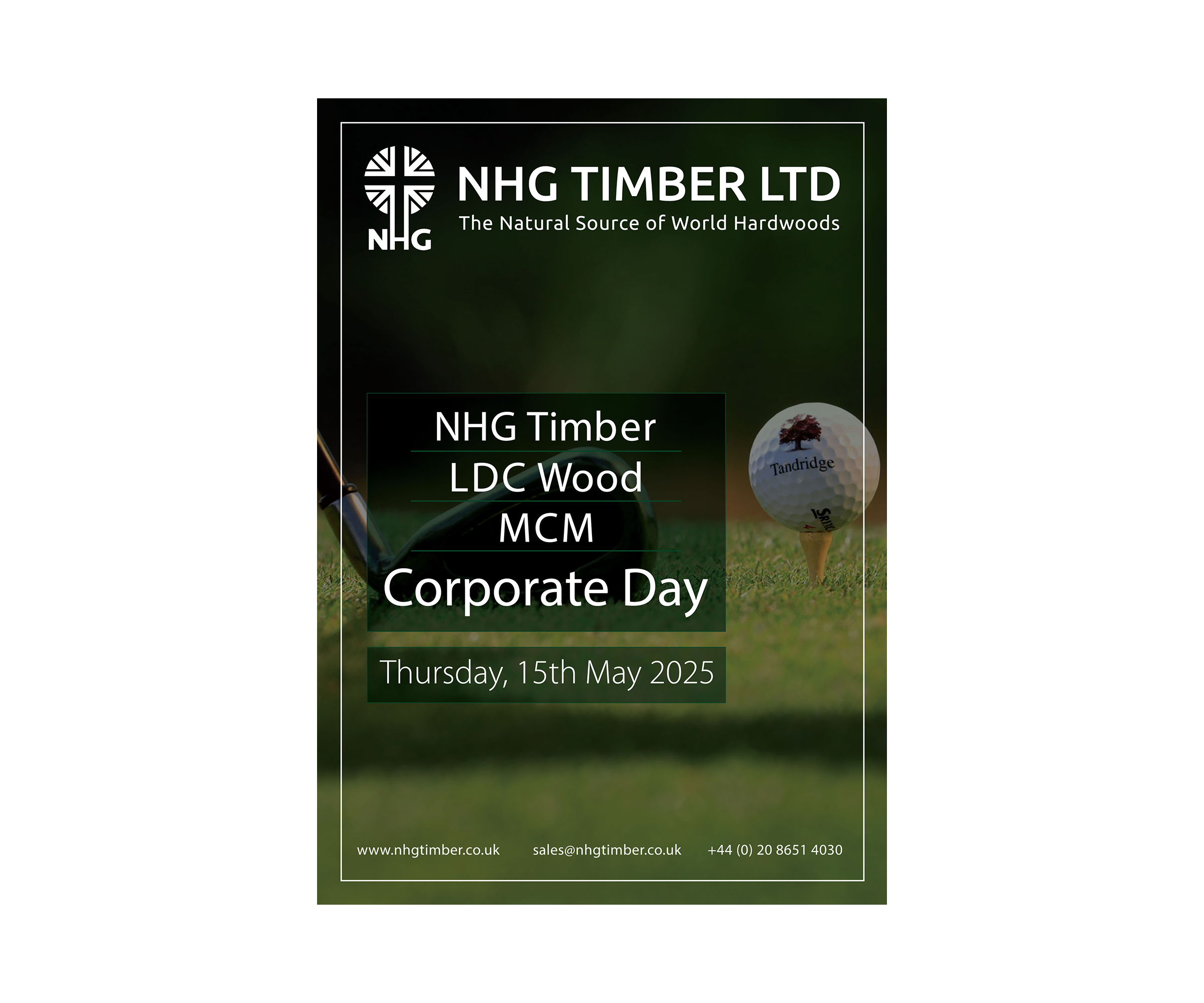 Invitation Design by Goltu for NHG Timber Ltd | Design #33272261
