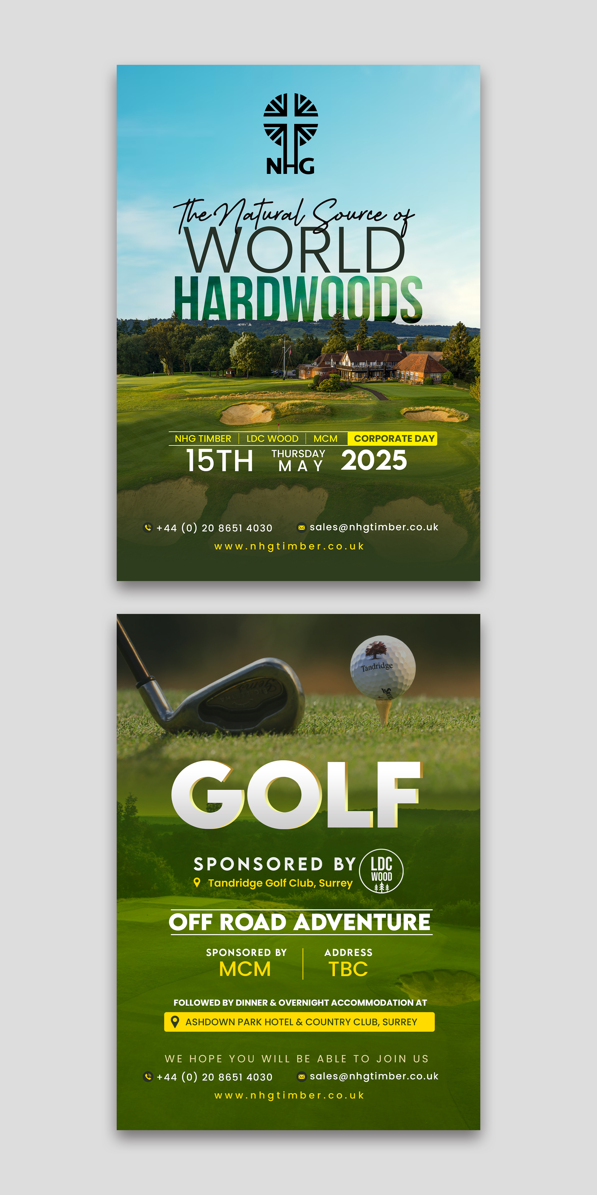 Invitation Design by debdesign for NHG Timber Ltd | Design #33222814