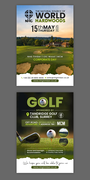 Diseño de Invitación por debdesign para NHG Timber Ltd | Diseño: #33223288