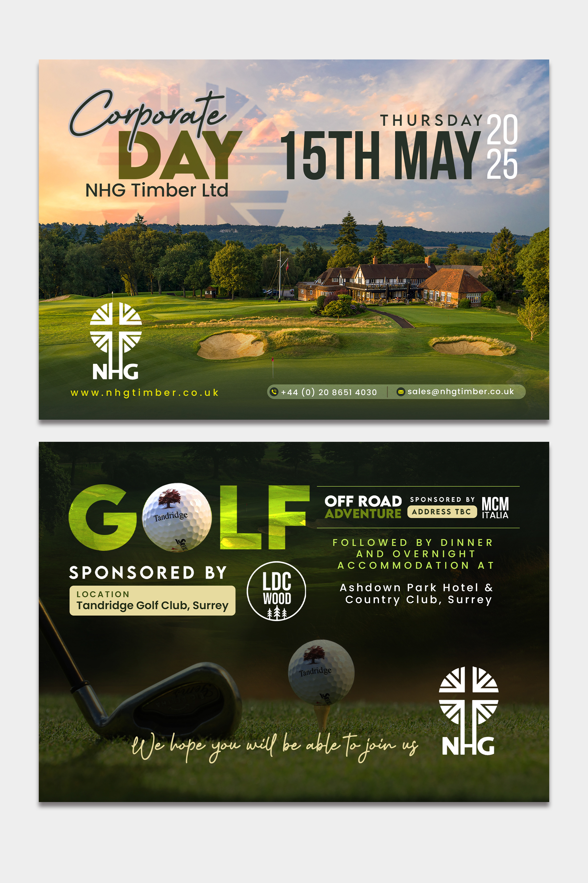 Invitation Design by debdesign for NHG Timber Ltd | Design #33280231