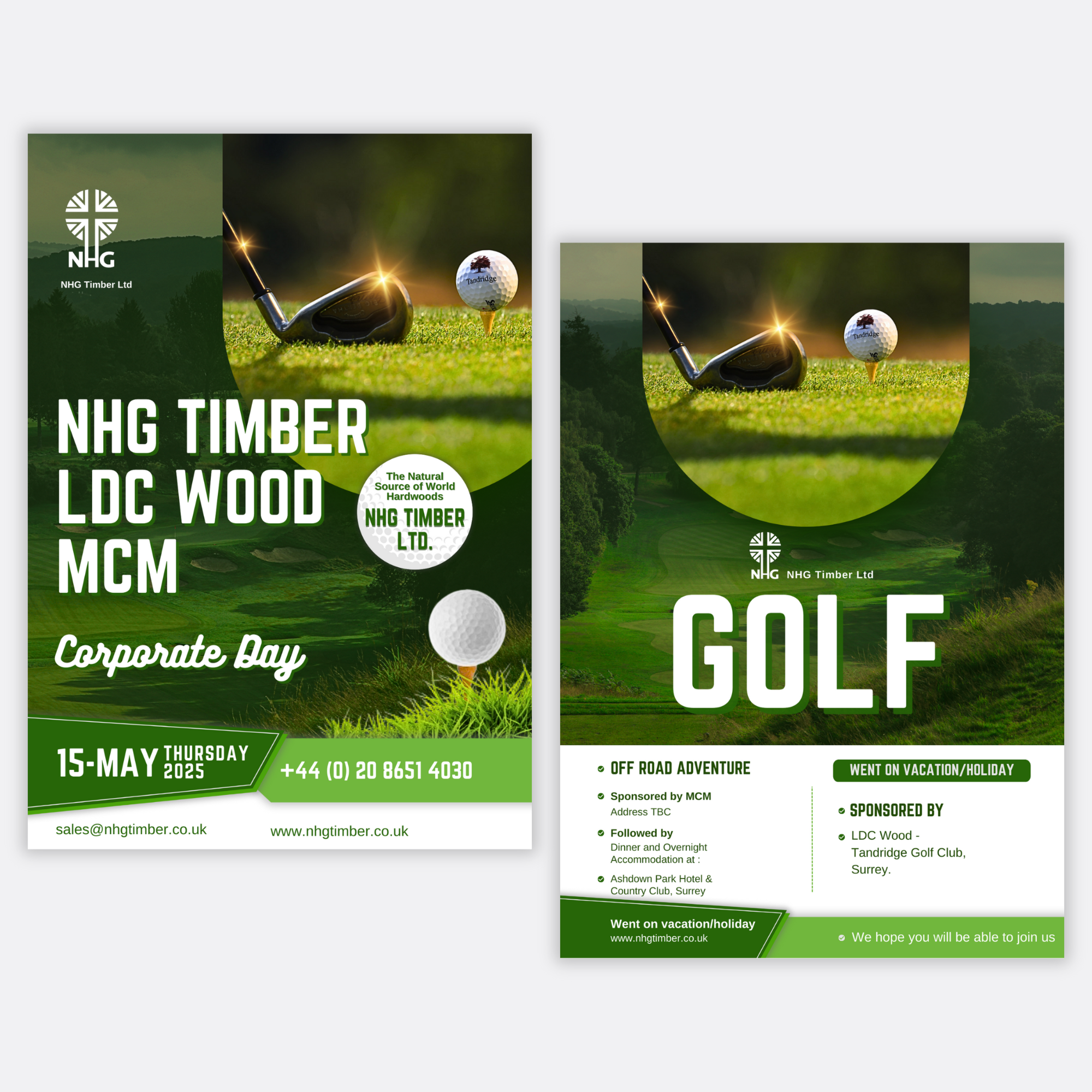 Einladungs-Design von Bankim 2 für NHG Timber Ltd | Design #33269852