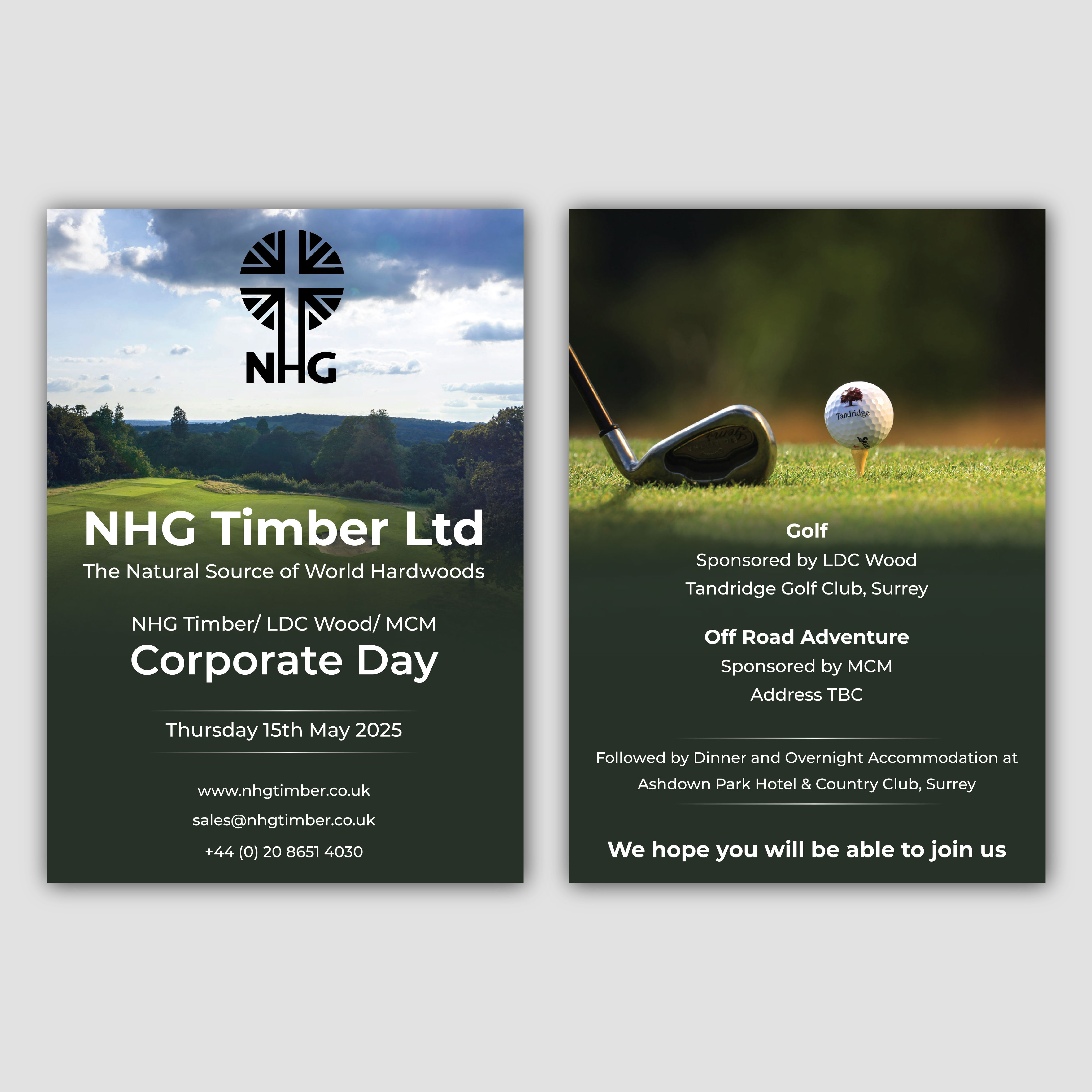 Invitation Design by Bidita Saha for NHG Timber Ltd | Design #33207944