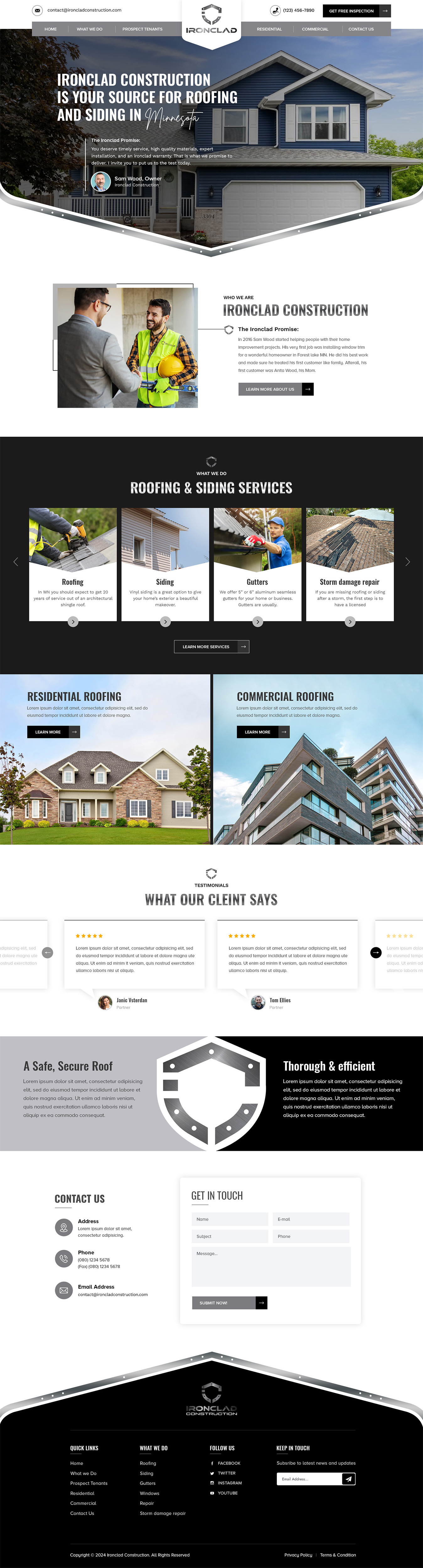 Web Design by symagency for this project | Design #33229460
